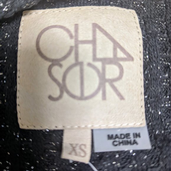 Chaser Waffle Knit Cowl Neck Open Back Thermal Top - Picture 4 of 4